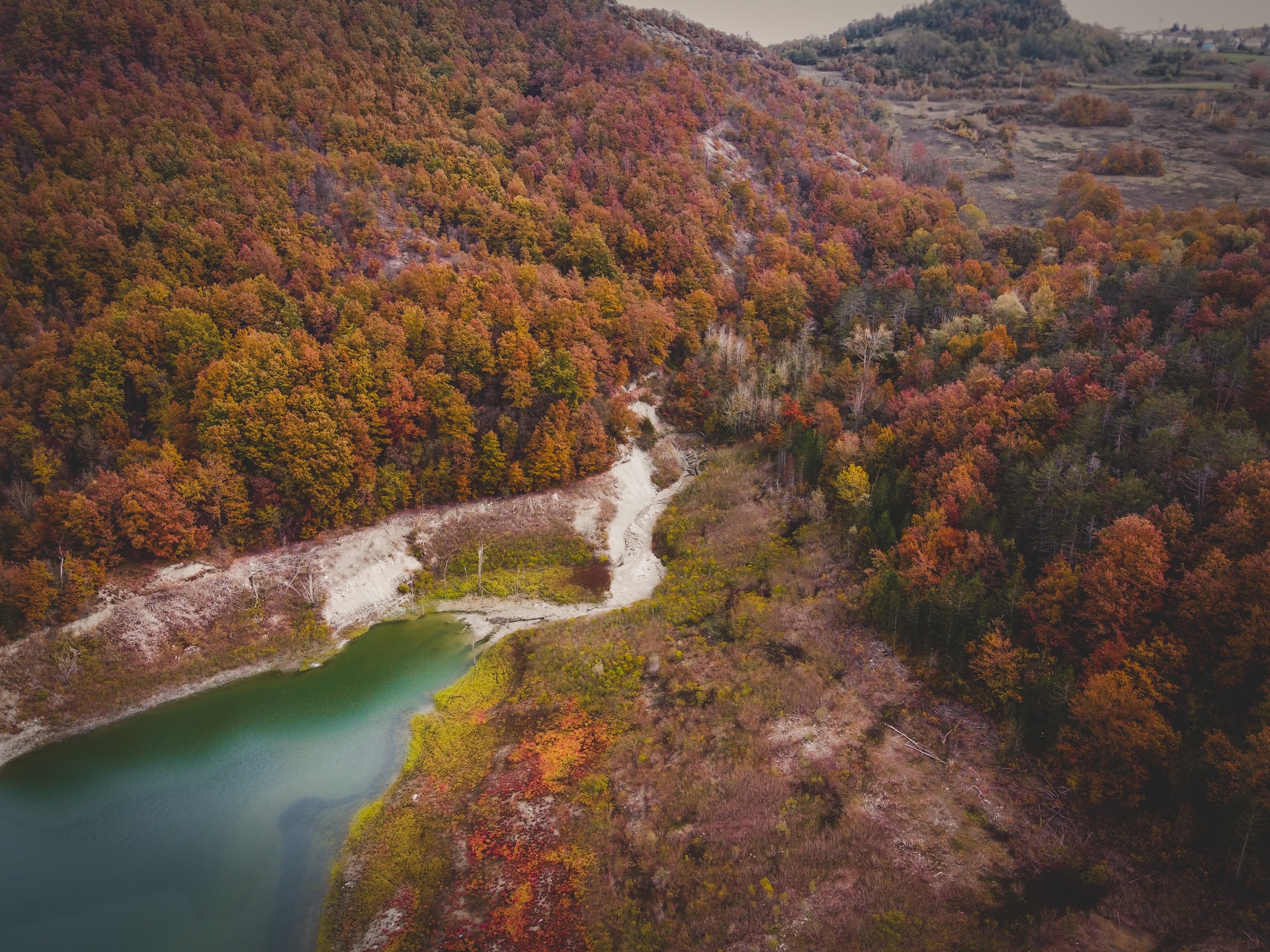 val tidone emilia romagna autunno
