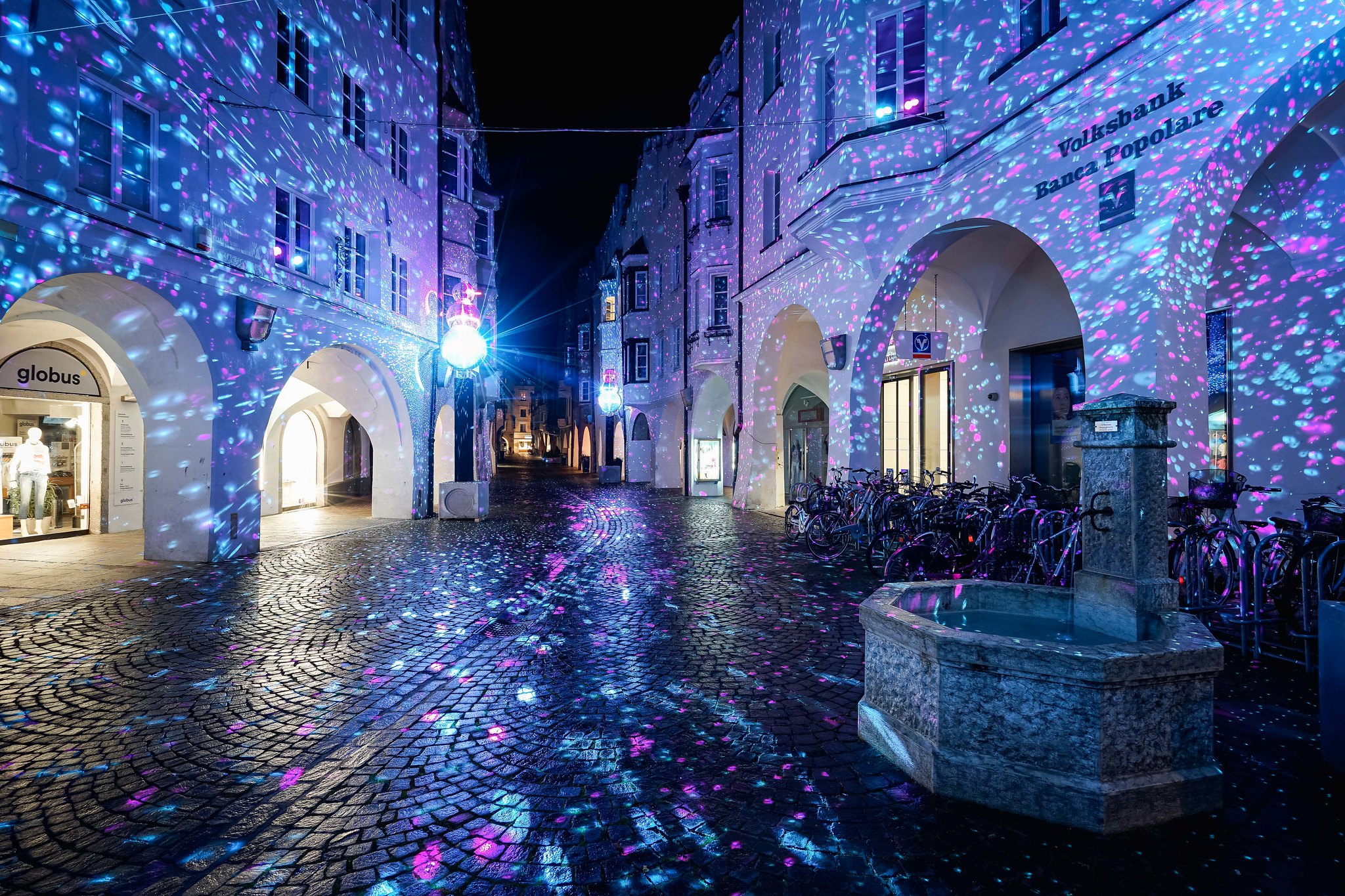 water light festival bressanone