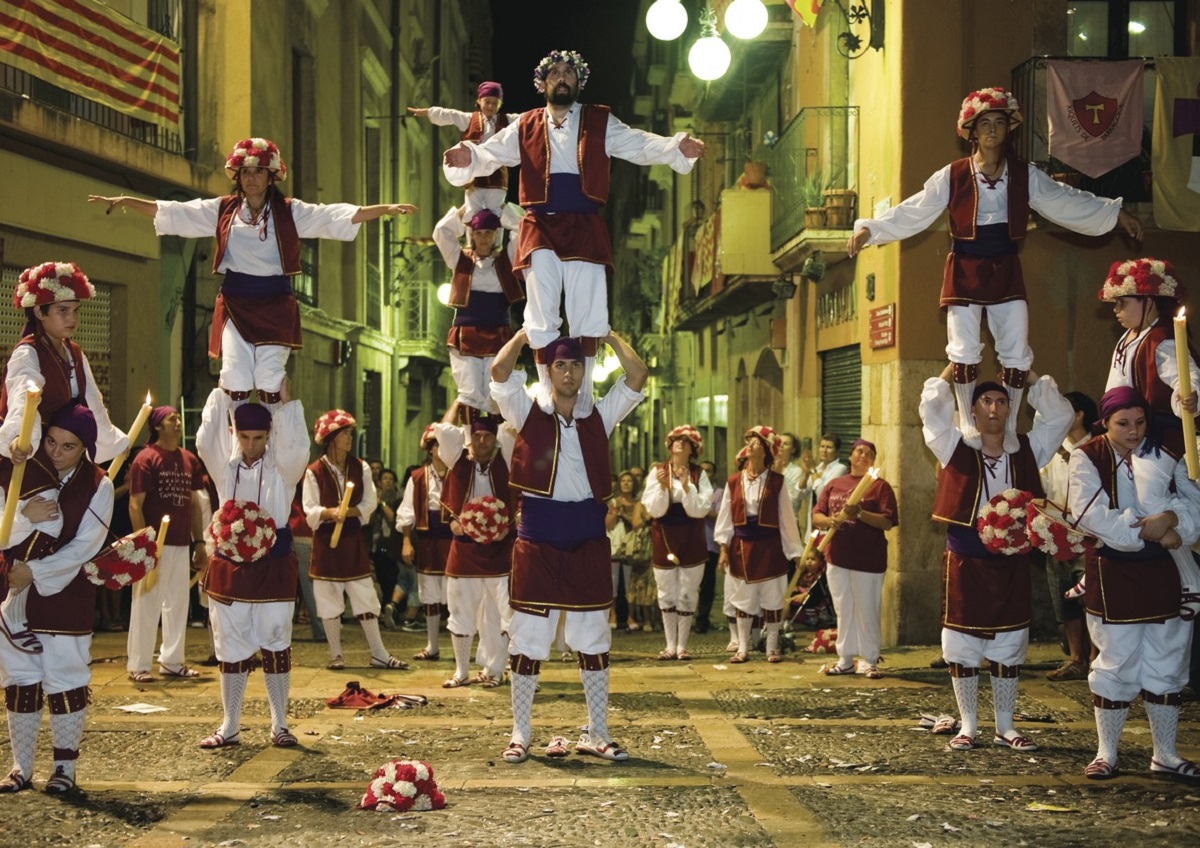 Festa Major Tarragona Catalogna