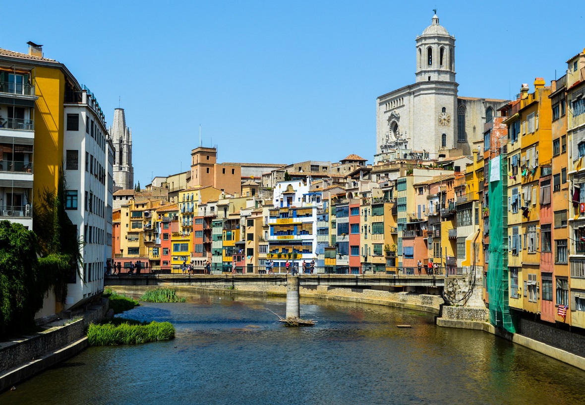 girona catalogna primavera
