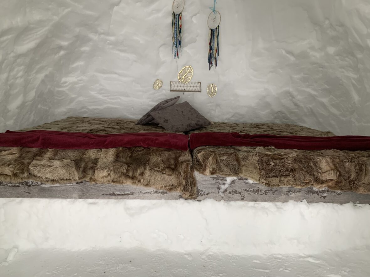 igloo valle aurina inverno