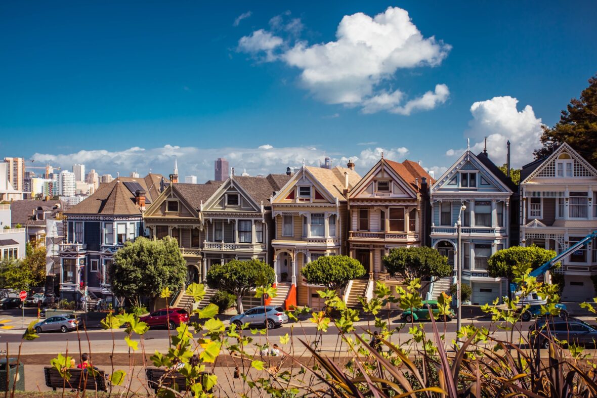 painted ladies san francisco viaggio in california