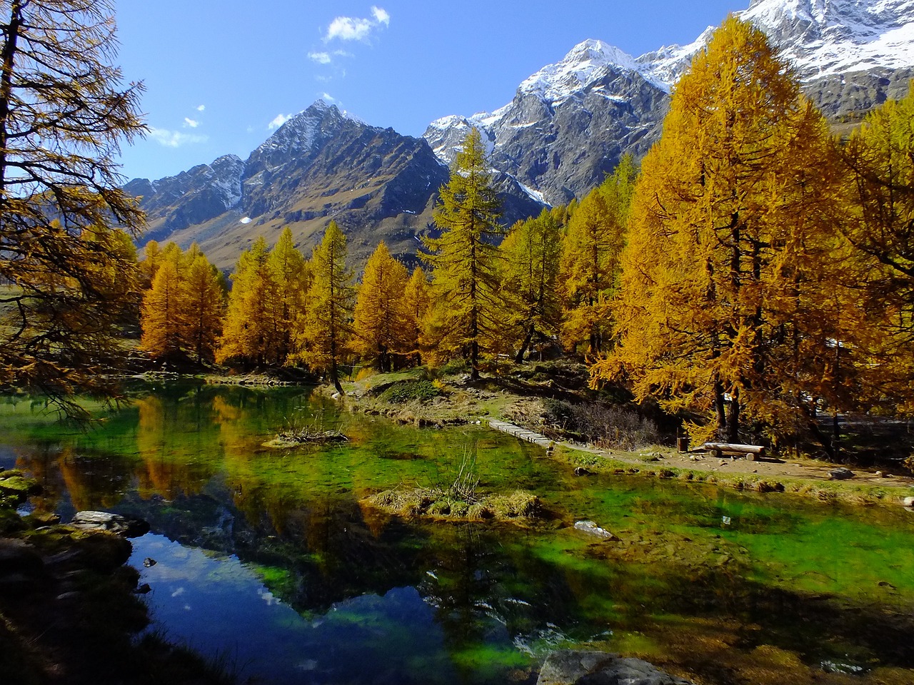 valle d'aosta autunno