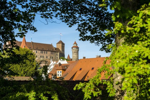Il Castello imperiale di Norimberga Germania