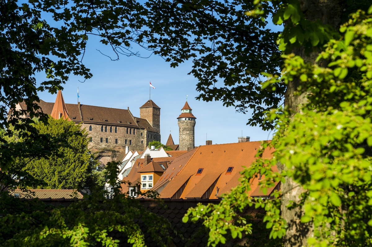 Il Castello imperiale di Norimberga Germania